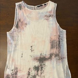 Halston Tunic with attached tank & shell